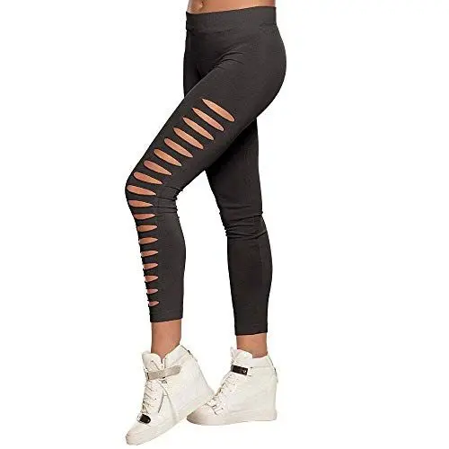 Produktbild: Boland - Leggings Gaps, mit Cutouts und Stretch-Anteil, 80er-Jahre-Kostüm, Karneval, Themenparty, Mottoparty