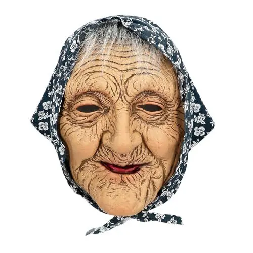 Produktbild: Boland - Maske für Erwachsene aus Latex für Mottparty und Karneval, Oma und Opa, Accessoire für Kostüme zur Mottoparty