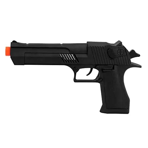 Produktbild: Boland - Polizei Pistole mit Sound, Polizist, Spielzeug Waffe, Fake Pistole, Kostüm, Karneval, Fasching, 23 cm