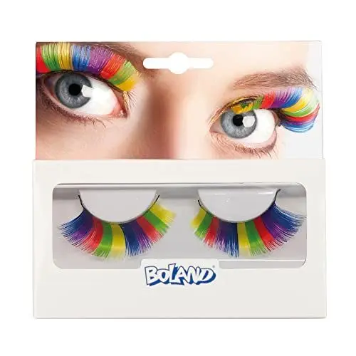 Produktbild: Boland - Selbstklebende Wimpern Basic, 1 Paar, künstliche Wimpern, einfaches Auftragen, Augenaufschlag, Mottoparty, Karneval