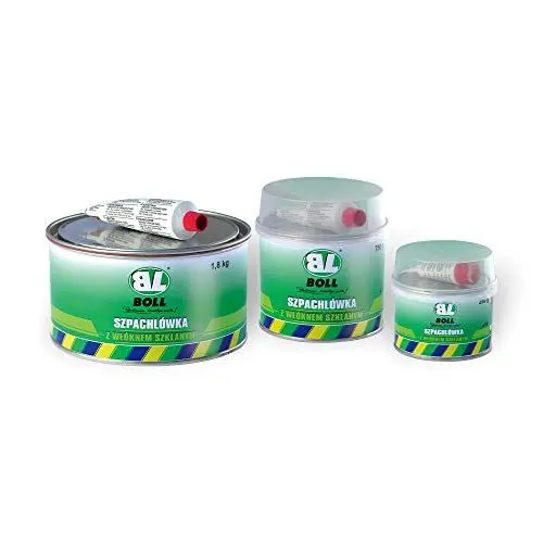Produktbild: Boll 1,8kg Glasfaserspachtel Spachtel Glasfaser Spachtelmasse GRÜN inkl. Härter 002009