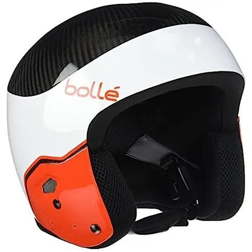 Produktbild: bollé - MEDALIST CARBON PRO White Red Shiny S-M 53-56, Skihelm, Medium, Unisex Erwachsene