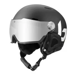 Produktbild: Bolle Might Visor | Ski-Helm mit integrierter Visier | Hochfeste ABS-Schutzkappe | Optimale Belüftung | Abnehmbare Ohrpolster | Anti-Beschlag- und Kratzschutz