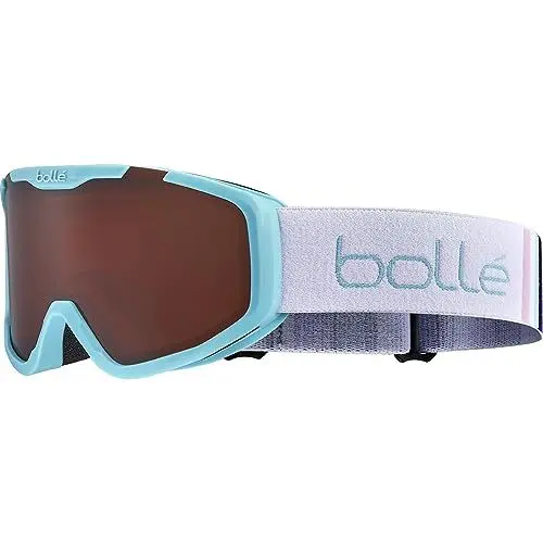 Produktbild: Bollé - ROCKET - Ski-Maske für Mädchen - UV-Schutz - Komfort & klare Sicht - Weiß-Blau, Vermillon Rosa Bronze - S