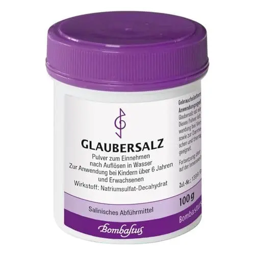 Produktbild: Bombastus Glaubersalz, 100 g Pulver