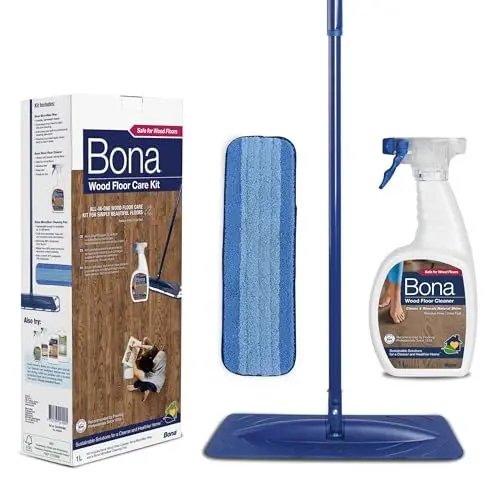 Produktbild: Bona Parkett Bodenwischer, Mikrofaser, Parkettreiniger, 1 l (1er Pack)