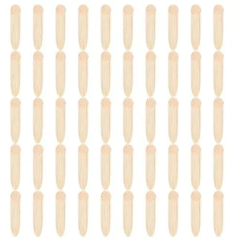 Produktbild: Bonbela 50 Stück Holz-Taschenlochstopfen, Holzbearbeitungsschrauben, Dübel-Set, Geneigte Bohrwerkzeuge