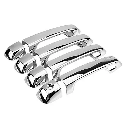 Produktbild: Bonbela 8 Stück Auto Chrom Galvanik Türgriffabdeckung Verkleidung Land Cruiser 2010–2018