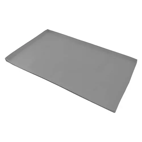 Produktbild: Bonbela Silikon-Grillmatte, Silikon-Schutzmattenabdeckung, Grillabdeckung Blackstone-Grillplatte (28 Zoll Grau)