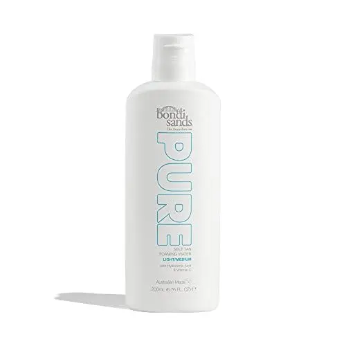 Produktbild: Bondi Sands Pure Tanning Foaming Water, selbstbräunendes schäumendes Wasser, feuchtigkeitsspendend, vegan und tierversuchsfrei | 200 ml