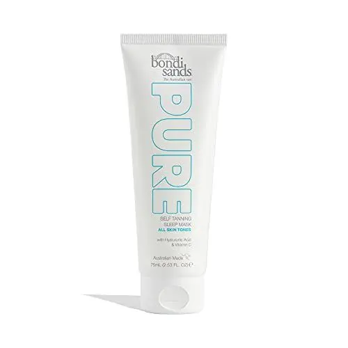 Produktbild: Bondi Sands Pure Tanning Sleep Mask, selbstbräunende Schlafmaske, Hyaluronsäure und Vitaminen C + E, vegan und tierversuchsfrei | 75 ml
