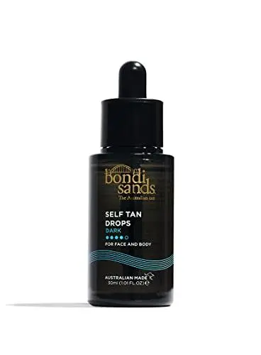 Produktbild: Bondi Sands - Self Tan Drops Dark - Selbstbräuner für Gesicht und Körper in Tropfen, individuell dosierbar, für eine intensive Bräune, 30ml