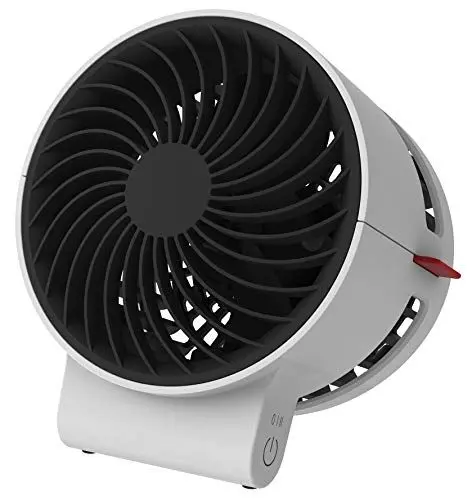 Produktbild: BONECO Ventilator F50 I Mini-Ventilator I 2 Leistungsstufen I USB-C Anschluss I Touch-Bedienfeld I sehr leise (weiß)