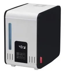 Produktbild: BONECO Verdampfer S450 I Luftbefeuchter I 7L Wassertank I Räume bis 100 m² I Aroma Funktion I Touch-Bedienung I AUTO-Modus & Timer I CLEANING-Mode I Warmer Nebel I Programmierbarer Hygrostat (weiß)