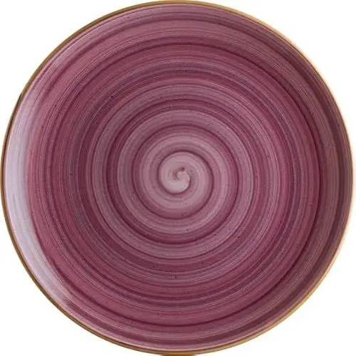 Produktbild: Bonna »Aura« Teller flach, black berry, ø: 170 mm, 12 Stück