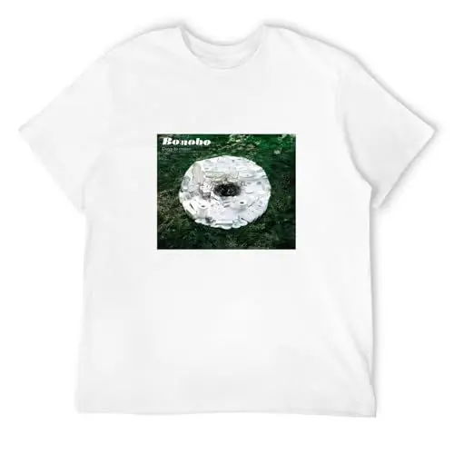 Produktbild: Bonobo T Shirt Days to Come Vinyl Cd Cover Tee T-Shirt White XXL