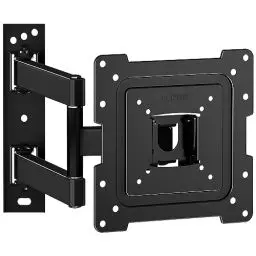 Produktbild: BONTEC TV Wandhalterung Schwenkbar Neigbar Monitor Wandhalterung für 13-43 Zoll LED/LCD/OLED Fernseher oder Monitor bis zu 35 kg, max. VESA 200x200mm
