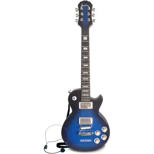 Produktbild: Bontempi | SoundSculpt - E-Gitarre zum Erkunden Neuer Sounds und zum Erstellen von Musik ohne Grenzen mit Mikrofon und Wireless
