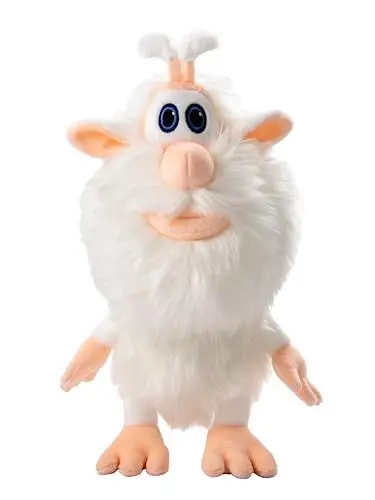 Produktbild: Booba Kuscheltier Plüschtier Stofftier für Kinder - 31cm- Netflix Show Cartoon Zeichentrick Spielzeug Figur - Weiches Plüschspielzeug für Kinder - Offizielle Produkte aus Boobas Zeichentrick Studio