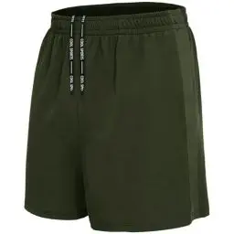 Produktbild: BOOJO Sporthose Herren Kurz Hosen Schnell Trocknend Sport Shorts mit Reißverschlusstasche Leicht Jogginghose Trainingshose(Armeegrün,XXL)