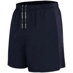 Produktbild: BOOJO Sporthose Herren Kurz Hosen Schnell Trocknend Sport Shorts mit Reißverschlusstasche Leicht Jogginghose Trainingshose(Dunkelblau,XL)