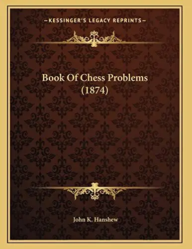 Produktbild: Book Of Chess Problems (1874)