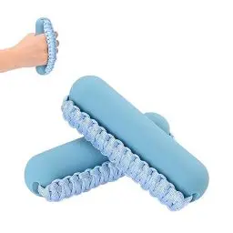 Produktbild: Frauen Hanteln Set, weiche Hantel mit Handschlaufe 0,45 kg Frauen Hantel Gewichte für Damen und Herren, Krafttrainingsgeräte, Workout Gewichte für Yoga, Tanz, Pilates, Cardio, Aerobic, Gehen (Blau)
