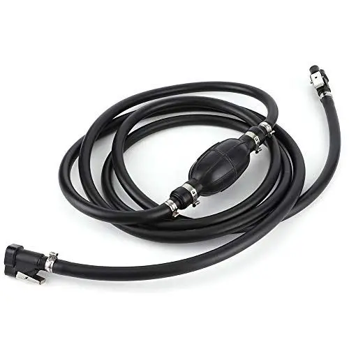 Produktbild: Boot Motor Kraftstoffleitung Schlauch, Fydun Kraftstoffleitung Schlauch Assy 8mm Primer Birnenanschluss Fit für JOHNSON/OMC Außenbordmotoren
