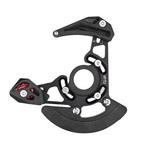 Produktbild: Boquite Romantisches Geschenk Mountainbike Single-Deck Crankset, Fein verarbeitete Mountainbike-Kettenführung, hochfeste Mountainbike-Kettenführung Fahrradkettenführung,