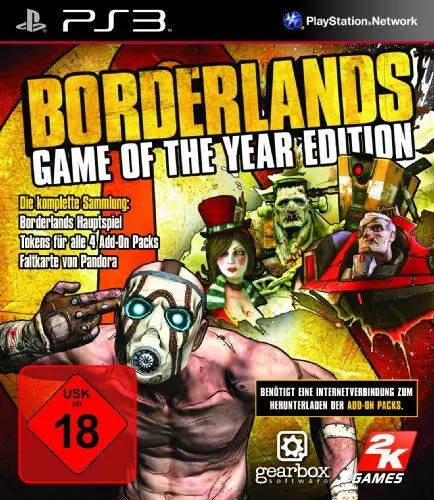 Produktbild: Borderlands - Game of the Year Edition
