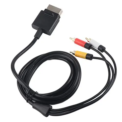 Produktbild: BORDSTRACT 1,8 m AV-Kabel, ABS-TV-Kabel, Audio-Video-Komponentenkabel für 360 Slim