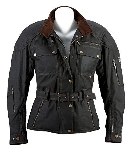 Produktbild: Bores Tropical Pro 1 Classic Wachsjacke Damen Textiljacke, Schwarz, Größe 2XS