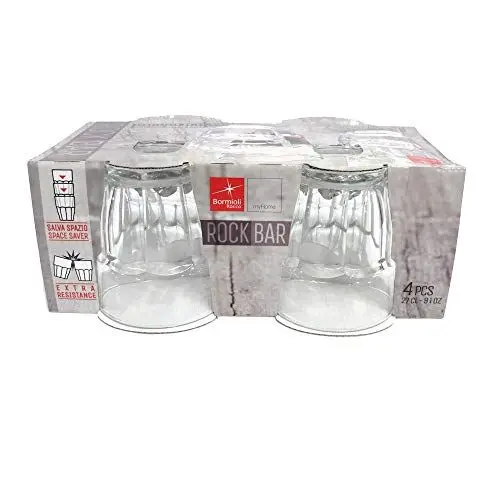 Produktbild: Bormioli, bicchieri Rock Bar, 250cc, vetro, confezione da 4 unità