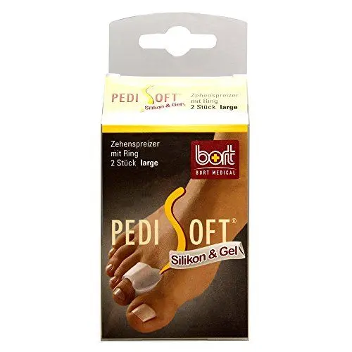 Produktbild: BORT 107 630 large PediSoft Zehenspreizer mit Ring aus Gel 2