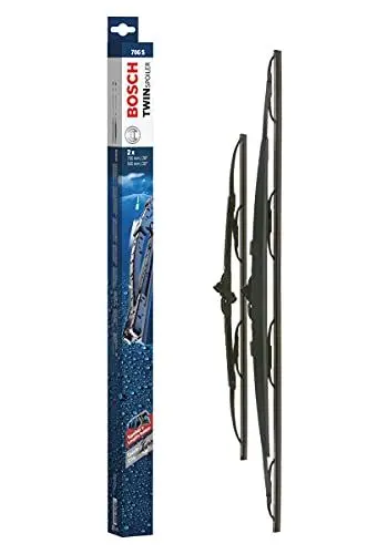 Produktbild: Bosch Scheibenwischer Twin Spoiler 706S, Länge: 700mm/500mm – Set für Frontscheibe