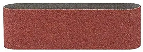 Produktbild: BOSCH 3-teiliges Schleifband-Set für Bandschleifer, rote Qualität, 2609256224