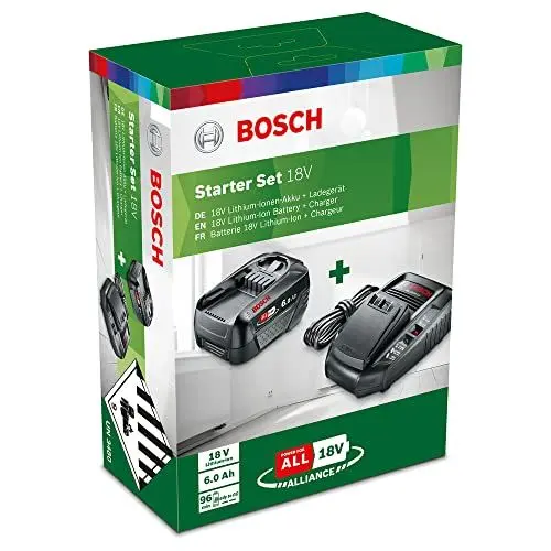 Produktbild: BOSCH Akku - Starter Set Bat 1x6,0Ah + Ladegerät AL1830CV