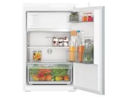 Produktbild: BOSCH KIR21NSE0 Einbau-Kühlschrank Serie 2, integrierbarer Kühlautomat ohne Gefrierfach 88x56 cm, 136L Kühlen, Schleppscharnier, MultiBox XXL, LED-Beleuchtung, EcoAirflow, SuperCooling