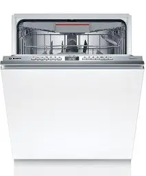 Produktbild: Bosch SMV4ECX24E Serie 4, Smarter Geschirrspüler Vollintegriert, 60cm, Spülmaschine Made in Germany, Besteckschublade, besonders leise, bessere Trocknungsleistung mit EfficientDry, Rackmatic, AquaStop