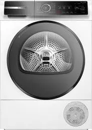 Produktbild: BOSCH WQB245B40 Wäschetrockner Serie 8, Wärmepumpentrockner mit 9kg Fassungsvermögen,AutoDry, SmartDry, Home Connect, AntiVibration Design, Sensitive Drying System, Weiß, 60cm