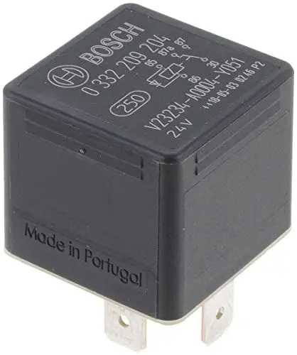Produktbild: Bosch 0332209204 Mini-Relais 24V 20A, IP5K4, Betriebstemperatur von -40° bis 85°, Wechselrelais, 5 Pin Relais mit Diode