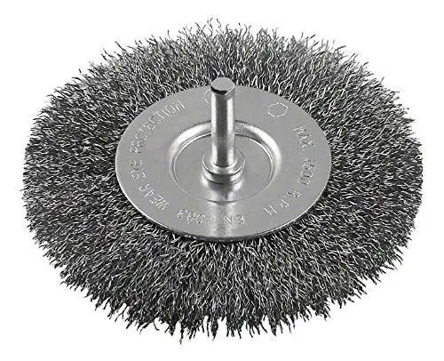 Produktbild: Bosch 1x Scheibenbürste (Ø 100 mm, Gewellter Draht, Zubehör für Bohrmaschinen)