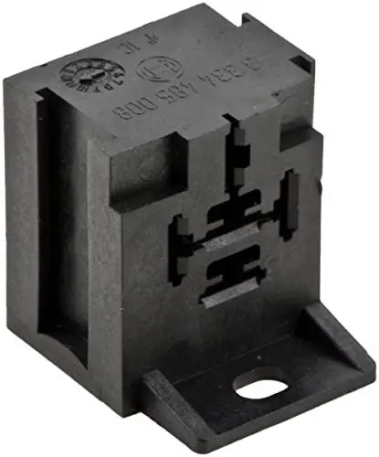 Produktbild: Bosch 3334485008 Relais Stecksockel für Mini-Relais 12V, Wechselrelais mit Lasche