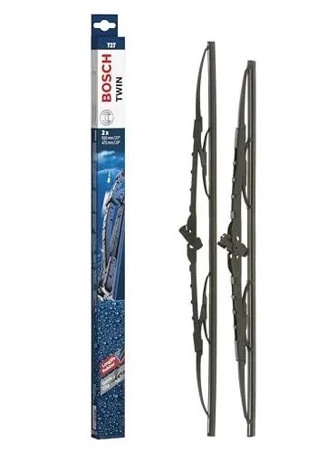 Produktbild: Bosch Scheibenwischer Twin 727, Länge: 550mm/475mm – Set für Frontscheibe