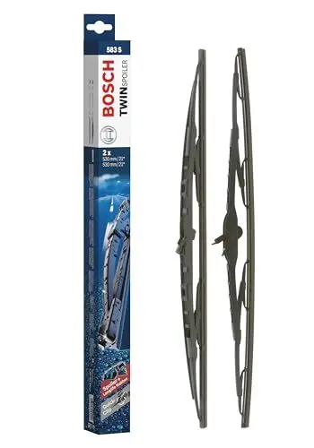 Produktbild: Bosch Scheibenwischer Twin Spoiler 583S, Länge: 530mm/530mm – Set für Frontscheibe
