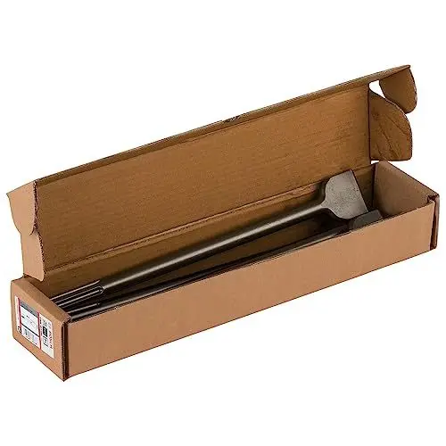 Produktbild: Bosch Professional Spatmeißel (5 Stück, für SDS-max Aufnahme, Meißelschneide: 50 mm, Zubehör für Bohrhammer), Farbe, 2608587184