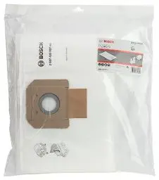 Produktbild: Bosch 5x Vliesfilterbeutel (Ersatzbeutel für GAS 35 L AFC/ L SFC+/M AFC Professional, für Trockensaugen, Zubehör Staubsauger)