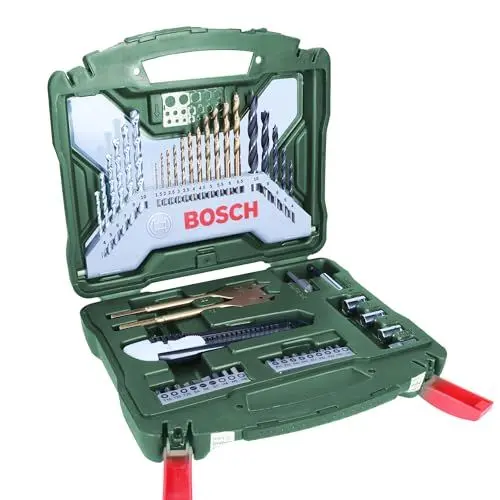 Produktbild: Bosch Accessories Bosch 50tlg. X-Line Titanium Bohrer und Schrauber Set (Holz, Stein und Metall, Zubehör Bohrmaschine)