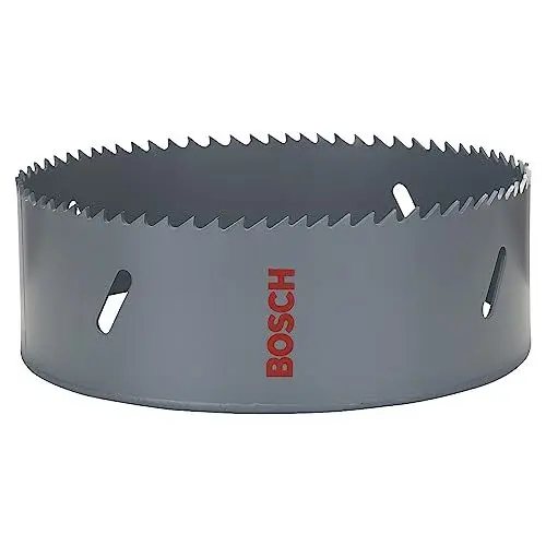 Produktbild: Bosch Accessories Professional Lochsäge HSS Bimetall für Standardadapter (für Metall, Aluminium, rostfreiem Edelstahl, Kunststoffen und Holz, Ø 140 mm, Zubehör Bohrmaschine), Ø 140 mm
