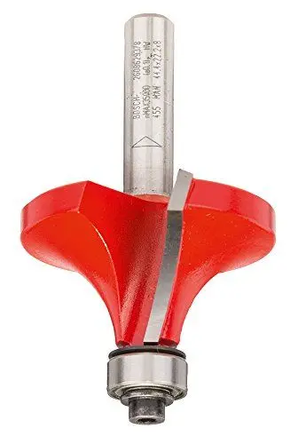 Produktbild: Bosch 1x Abrundfräser Expert for Wood (Radius 15.9 mm, Arbeitslänge 22.2 mm, Professional Zubehör Fräsen)